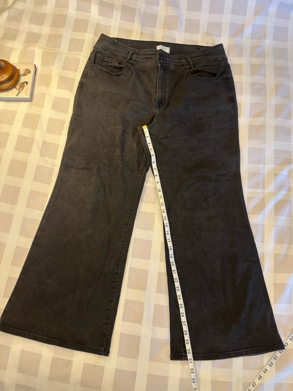 🖤❤️ Lane Bryant Black Flare Jeans - Classic Stretch Denim Sz. 22 ❤️🖤
